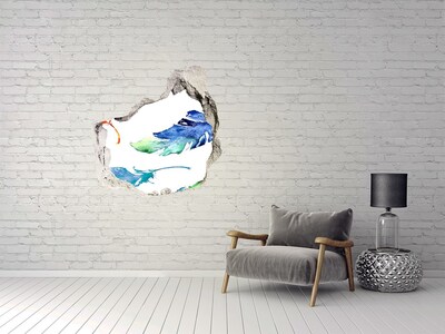 Autocollant à effet 3d trou Océan tropical