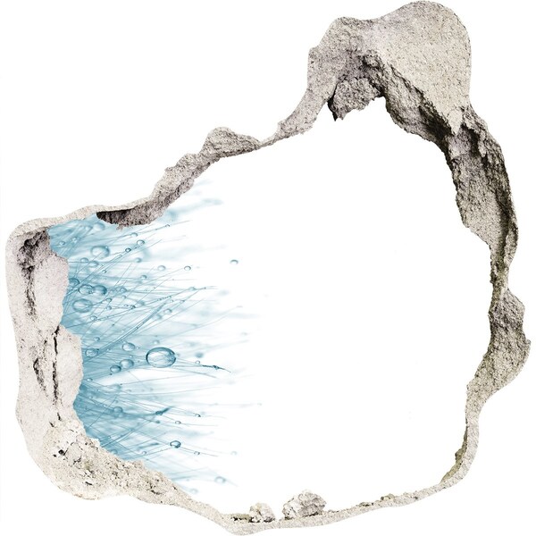 Sticker trou dans le mur De l'eau dans le trou du mur