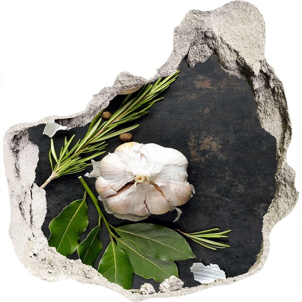 Autocollant mural trou Arômes de cuisine