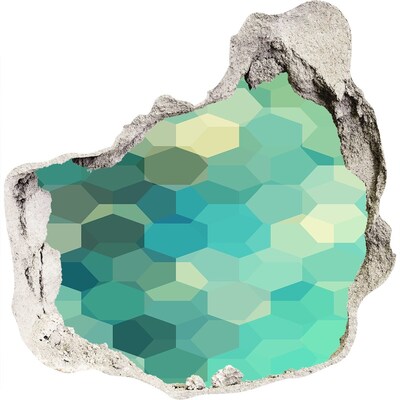 Autocollant à effet 3d trou eaux océaniques submergées