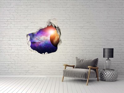 Autocollant mural trou Aventure spatiale