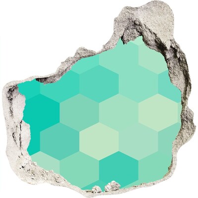 Sticker trou dans le mur Intérieur de style moderne