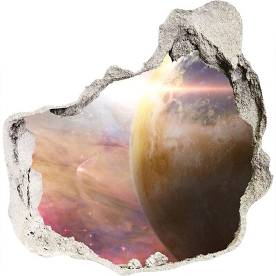 Autocollant mural trou Aventure spatiale