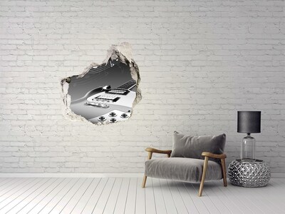 Autocollant mural trou Trou musical dans le mur