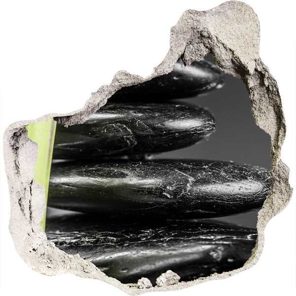 Autocollant à effet 3d trou Pierres thermales