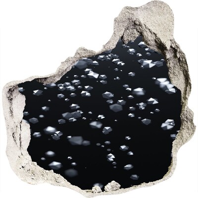 Sticker trou dans le mur Profondeur cosmique