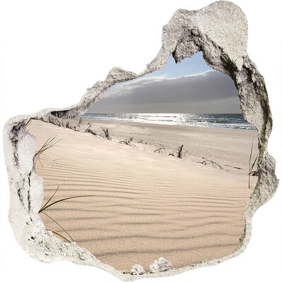 Autocollant à effet 3d trou Plage de mrzeżyno grès