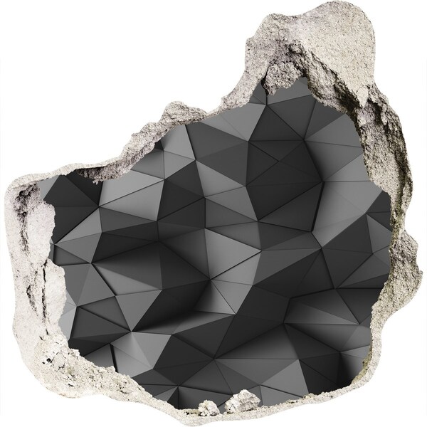 Autocollant mural trou Trou moderne dans le mur