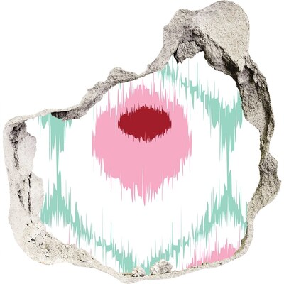 Autocollant à effet 3d trou Illusion sonore dans le béton