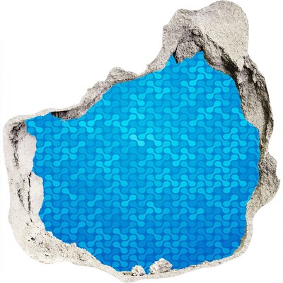 Autocollant à effet 3d trou Reflet de l'eau