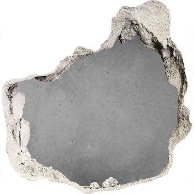 Autocollant à effet 3d trou Mur fissuré laissant apparaître le béton