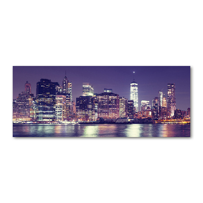 Tableau acrylique New York de nuit