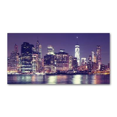 Tableau acrylique New York de nuit