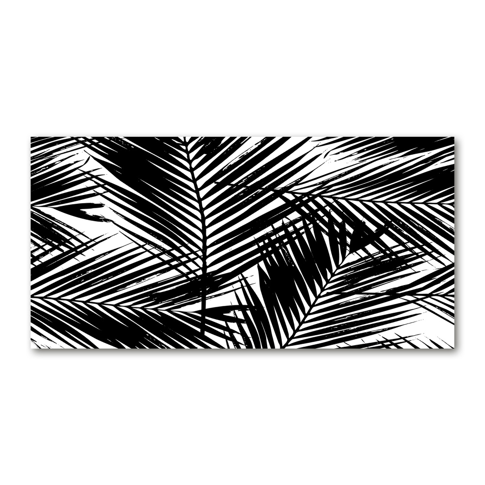 Acrylique tableau Feuilles de palmier