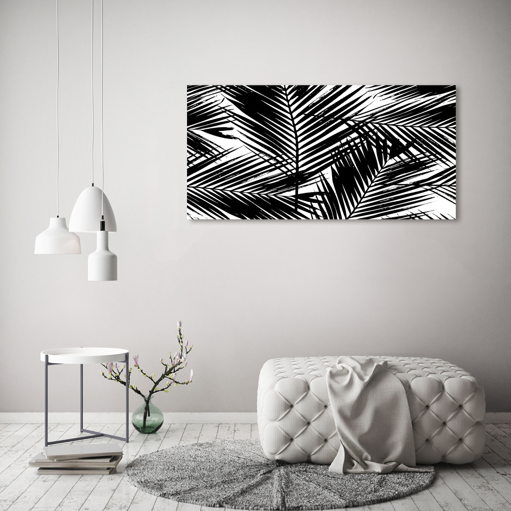 Acrylique tableau Feuilles de palmier