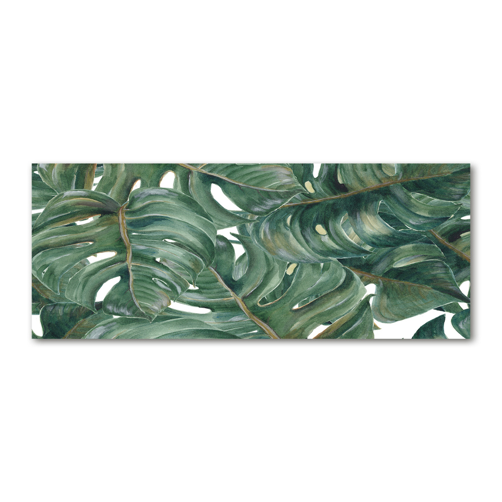 Acrylique tableau Monstera