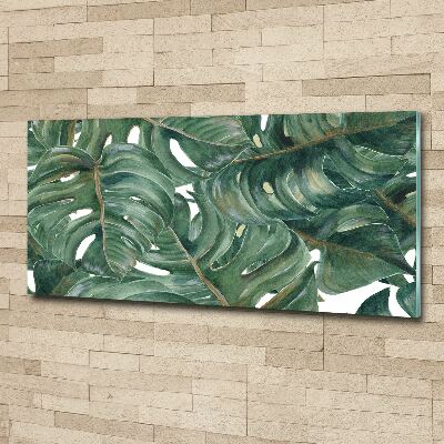 Acrylique tableau Monstera