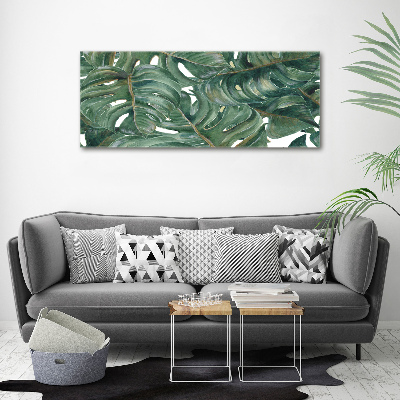 Acrylique tableau Monstera