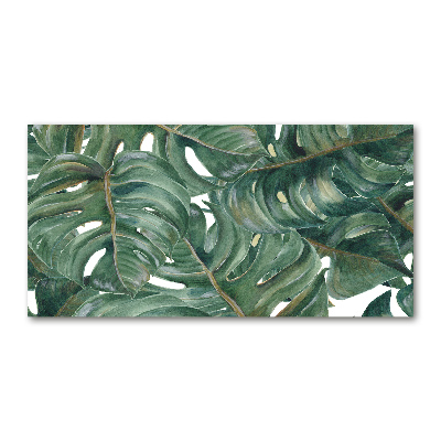 Acrylique tableau Monstera