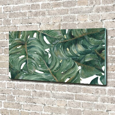 Acrylique tableau Monstera