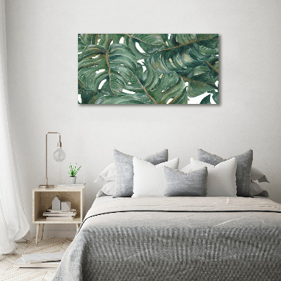 Acrylique tableau Monstera