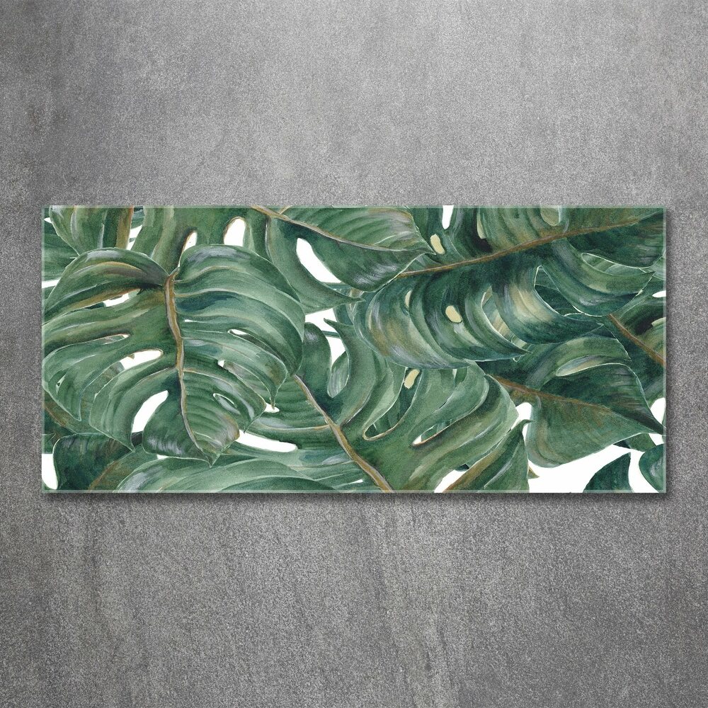 Acrylique tableau Monstera