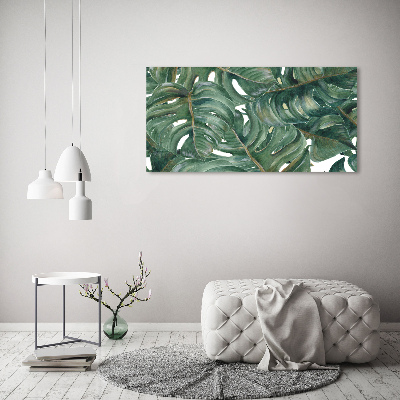 Acrylique tableau Monstera