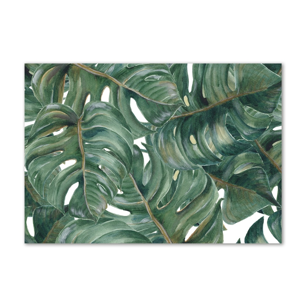 Acrylique tableau Monstera