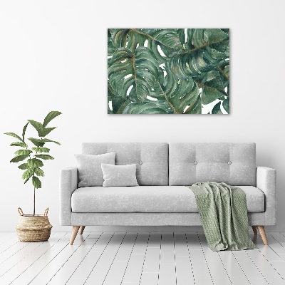 Acrylique tableau Monstera