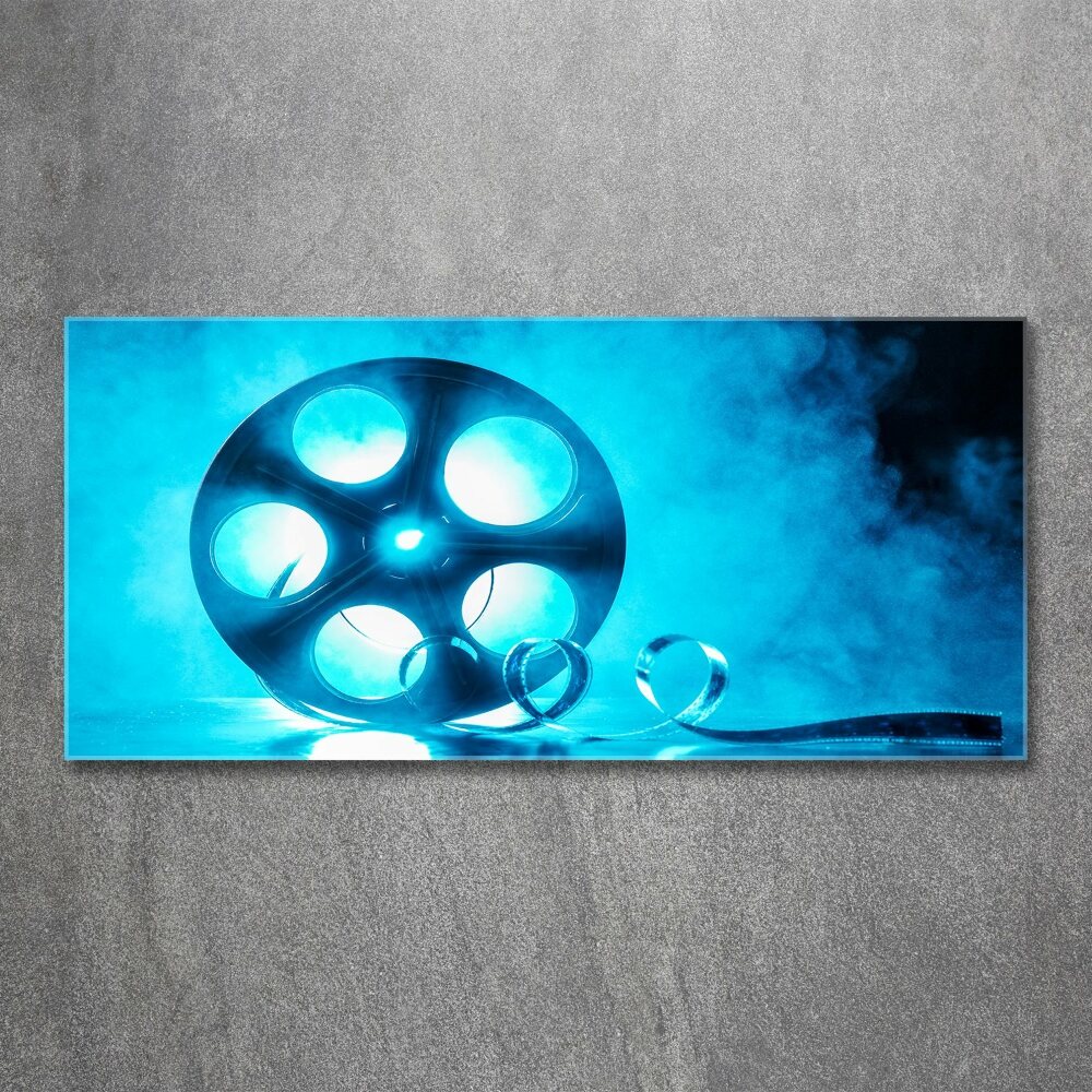 Tableau verre acrylique Rouleau de film