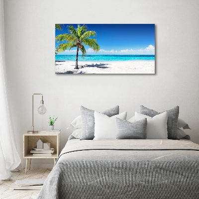 Tableau acrylique Plage tropicale