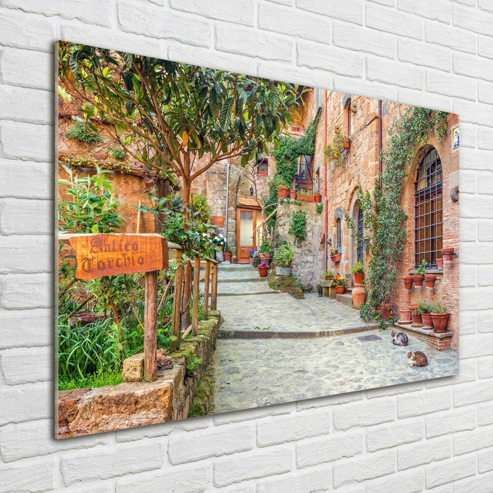 Acrylique tableau Rue de l'Italie