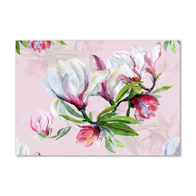 Tableau en acrylique Fleurs de magnolia