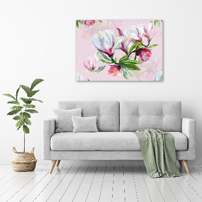 Tableau en acrylique Fleurs de magnolia