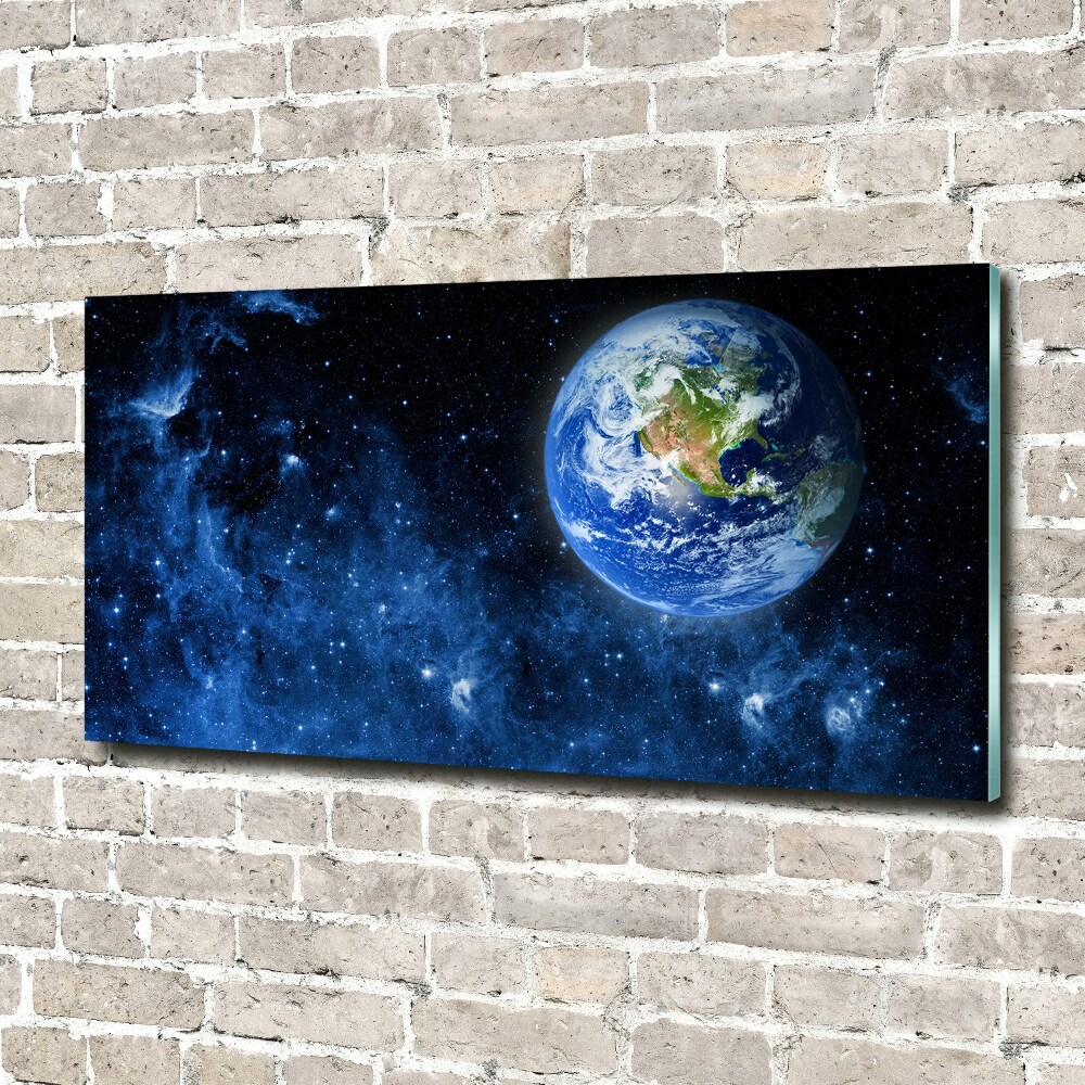 Acrylique tableau Globe terrestre