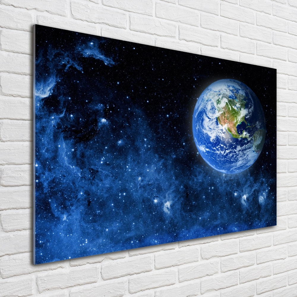 Acrylique tableau Globe terrestre