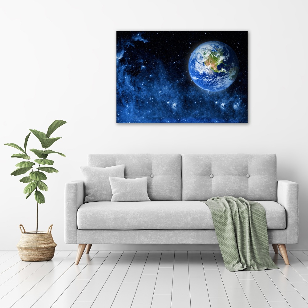 Acrylique tableau Globe terrestre