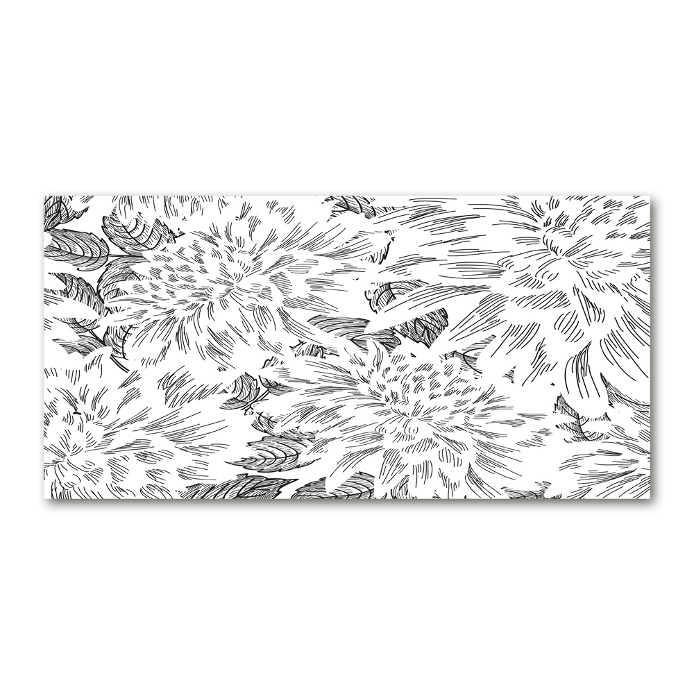 Tableau acrylique Motif floral