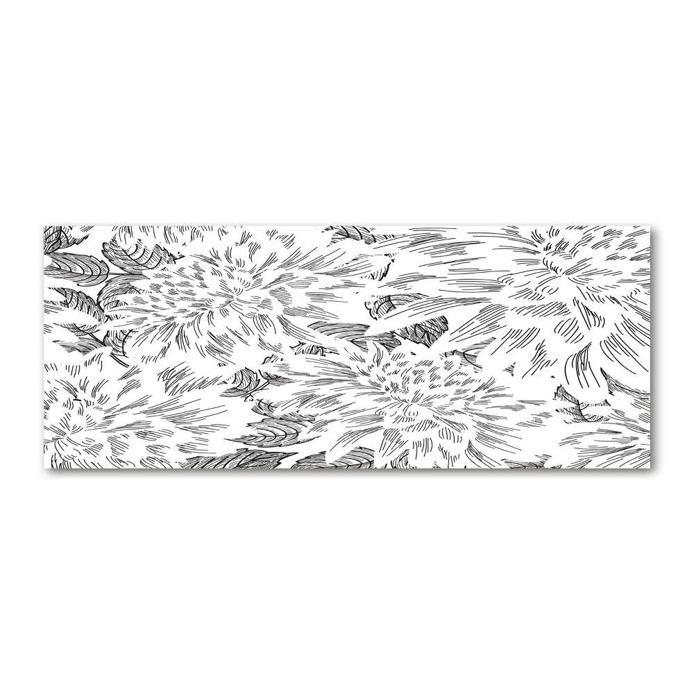 Tableau acrylique Motif floral