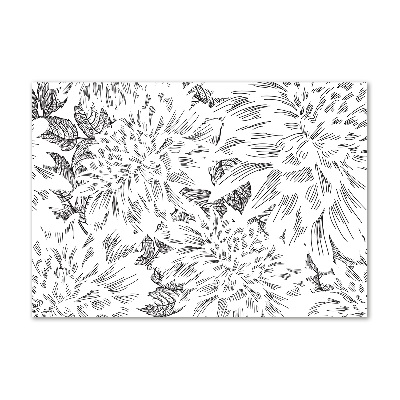 Tableau acrylique Motif floral