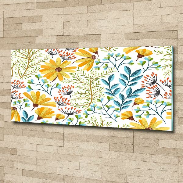 Tableau en acrylique Fleurs de printemps