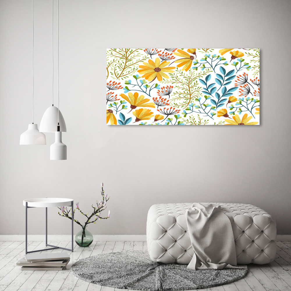 Tableau en acrylique Fleurs de printemps