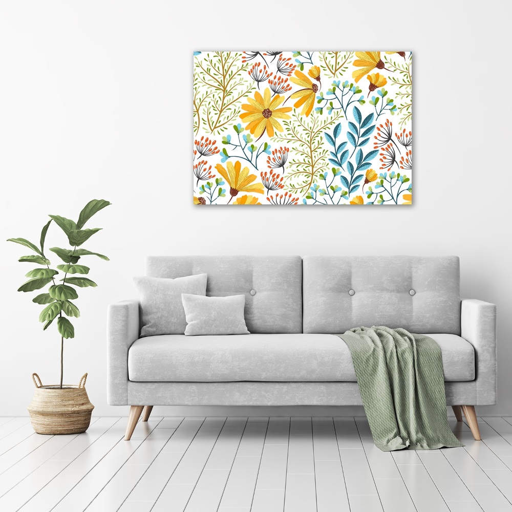 Tableau en acrylique Fleurs de printemps