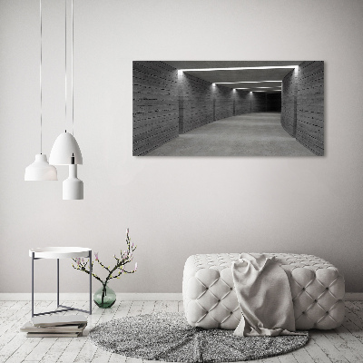 Acrylique tableau Tunnel en béton