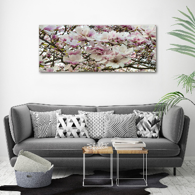 Tableau acrylique Fleurs de magnolia