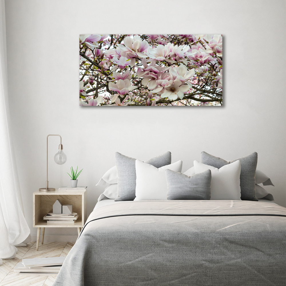 Tableau acrylique Fleurs de magnolia