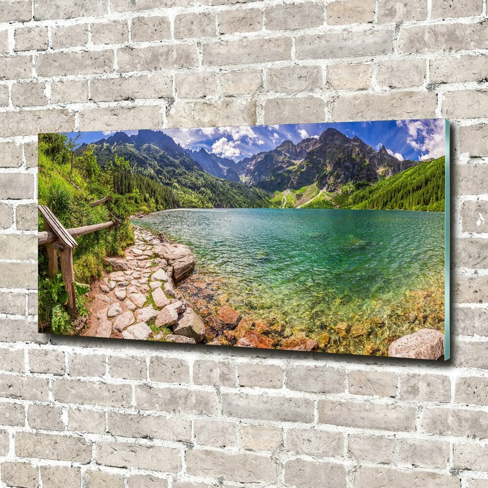 Tableau acrylique Lac Morskie Oko Tatry