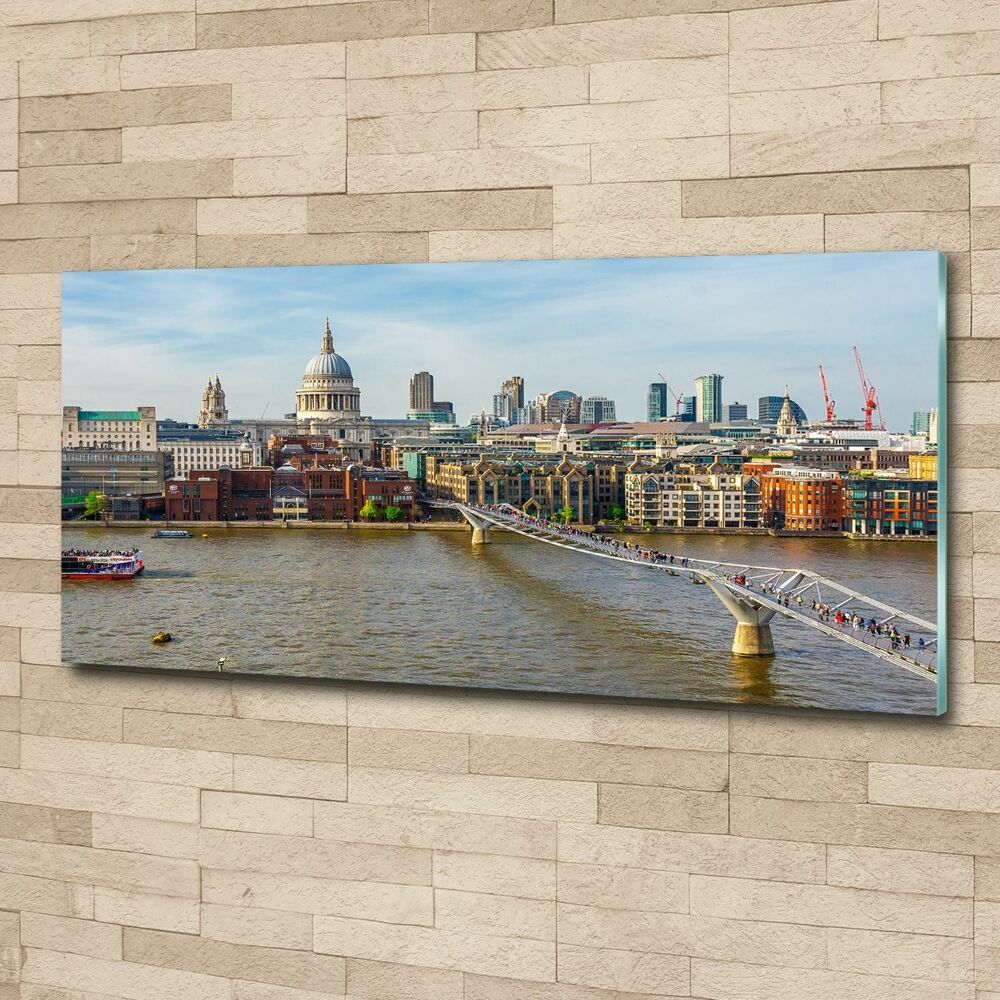 Acrylique tableau Thames Londres