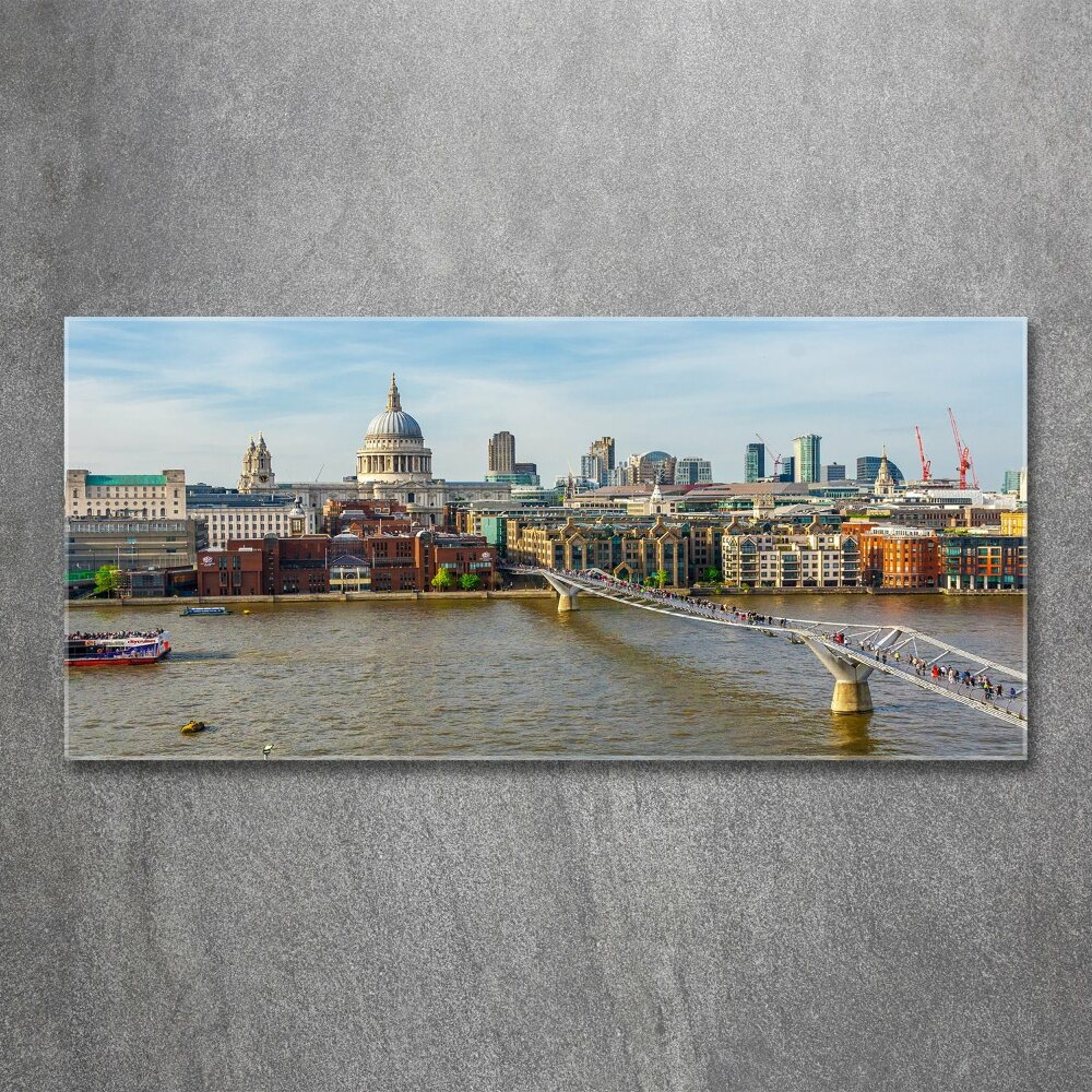 Acrylique tableau Thames Londres