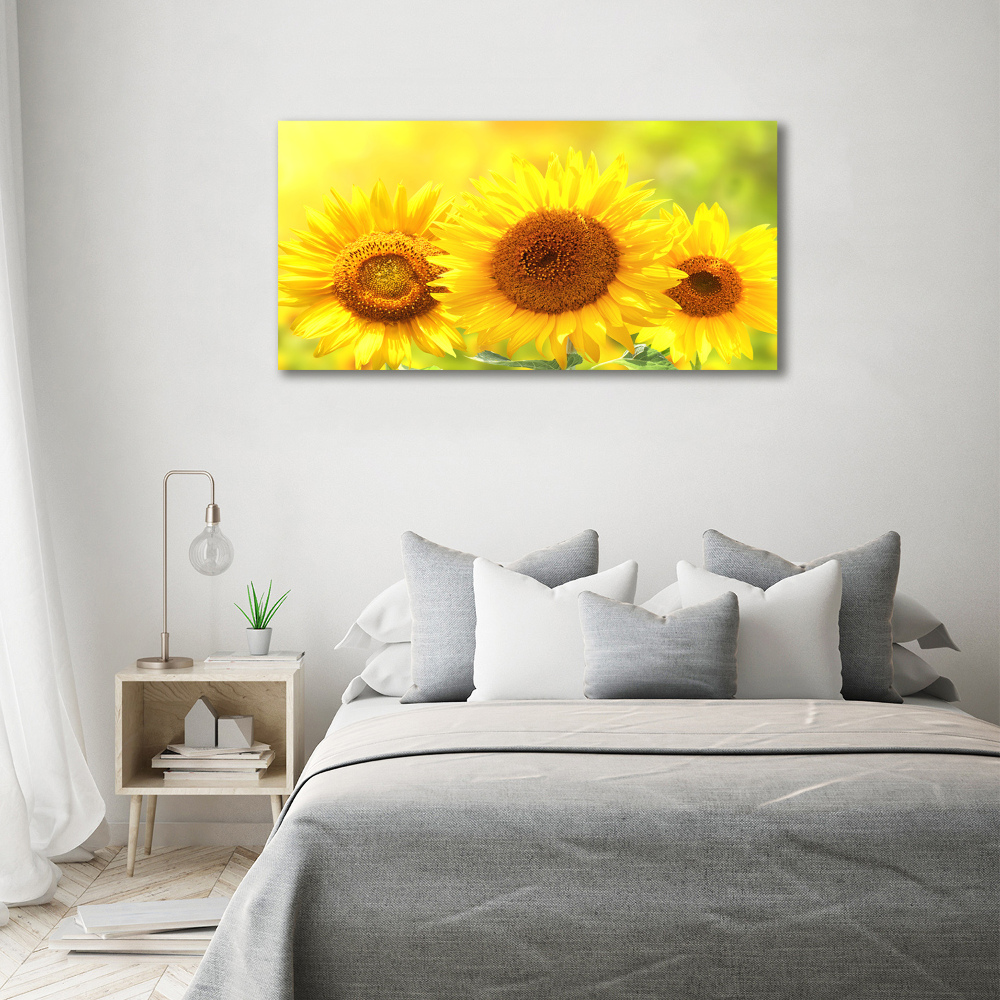 Acrylique tableau Plante de tournesol